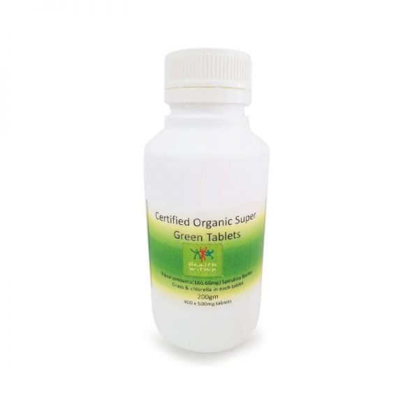 organic super green tablets health within